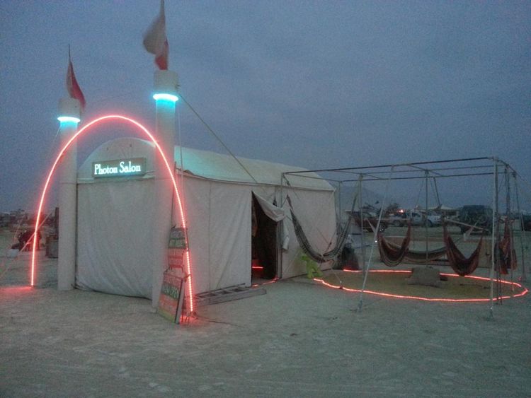 Burning Man 2013 - Photon Salon