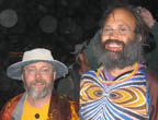 Tim and Rick at Burning Man 2004
